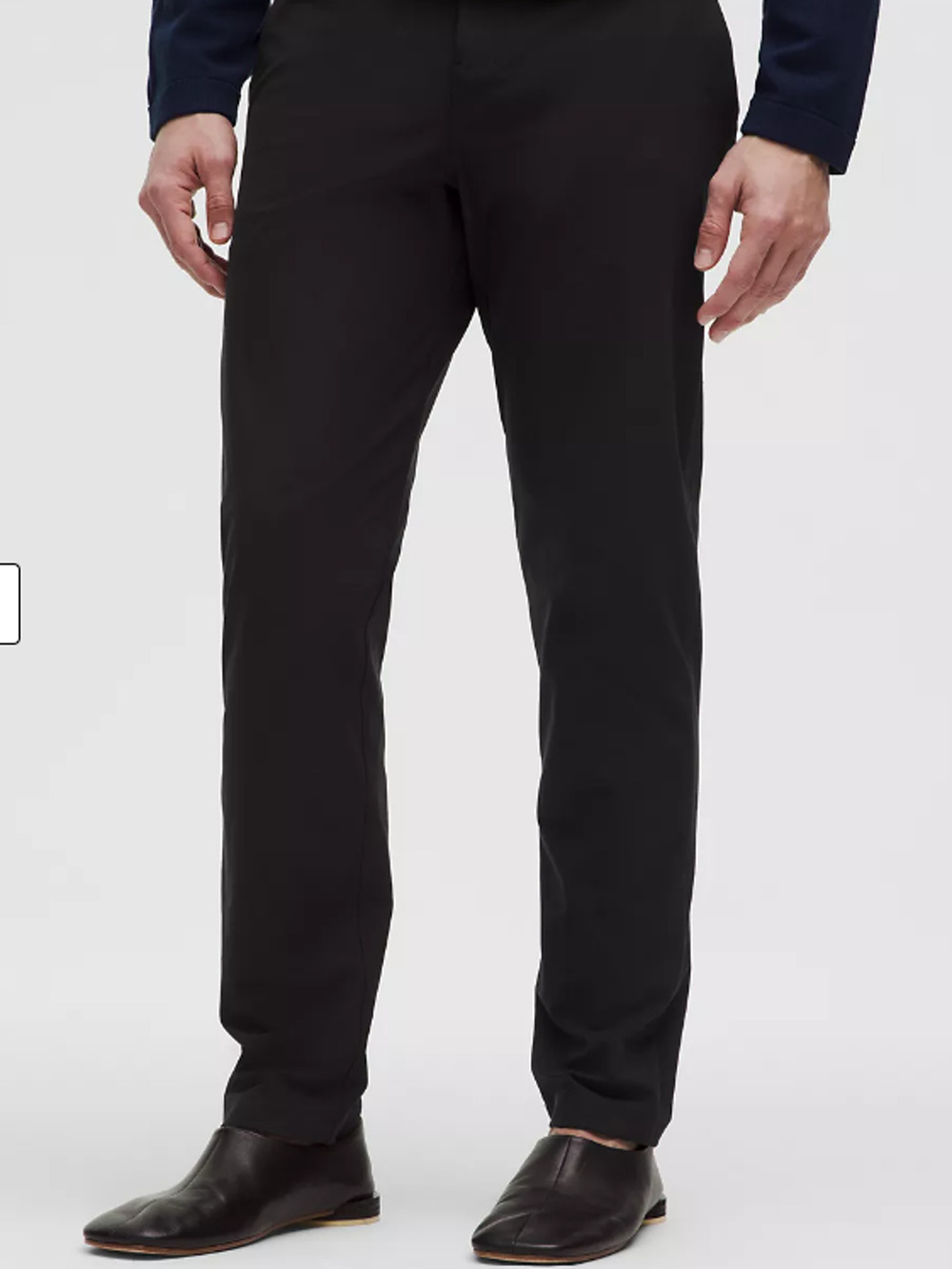 Lululemon ABC Classic-Fit Trouser M5711S Men's 33 Black Warpstreme
